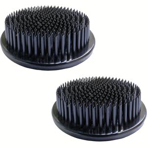 TEMU 꽃 , 2개 세트, 라운드 이케바나 켄잔 꽃 장식 도구, 플라워 프로그, 홈 오피스 용, 블랙, 7cm