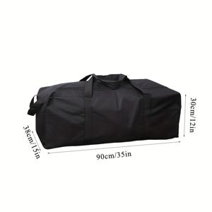 TEMU 대형 두꺼운 사이드 핸들 수납 가방, 더 안정적이고 내구성 있는 이동 및 여행용 캐리어 백팩, 야외 캠핑 배낭, 주말 오버나이트 여행 토트백, 휴대 간편한 캠핑 테이블 의자 도구 정리함, 바베큐 도구 가방, 가정 & 사무실 공구 정리함