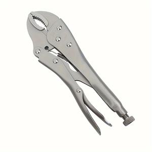 TEMU 1개 5인치 헤비듀티 잠금 플라이어, 조절 가능한 금속 얼굴, 고품질 인체공학적 그립 - 목공, 용접 및 금속 수리용 다기능 압력 클램프, 목공 클램프 | 조절 가능한 클램프 | 금속 바디, 목재 클램프