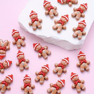 TEMU 미니 레진 짜장빵 인형 비즈 20개입 (27X18mm), 공예, 주얼리 제작, 홈 데코 장식용, 비즈 정리 포함