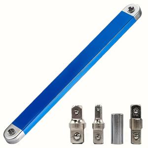 TEMU 범용 임팩트 준비 오프셋 연장 렌치 세트, , 1/4