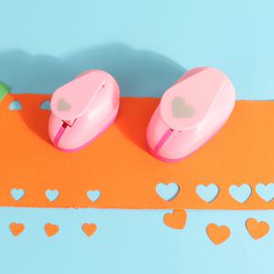 TEMU 2개입 대/소형 하트 엠보싱 장치, 스크랩북 홀 펀치, 인쇄기, 수제 간편 엠보싱 몰드