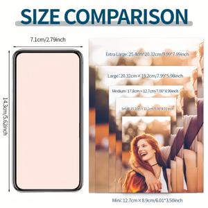 TEMU 고화질 사진 10장 맞춤 인쇄, 3/4/5/6/7인치 이미지로 맞춤 제작 가능, 커플 사진, 크리스마스, 추수감사절, 생일 선물로 완벽한 선택