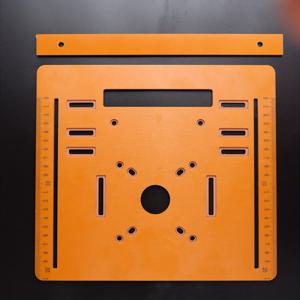 TEMU 내구성 조절 가능한 목재 절단기 베이스 플레이트 - 23가지 시나리오 사용 세트, 내마모성 원형톱 가이드 레일, 안정성과 내구성 강화를 위한 조절 가능한 가이드가 포함된 휴대용 톱, 목공 도구