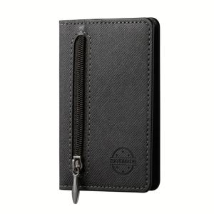 TEMU 1개 휴대폰 케이스 카드 홀더 포함, 접착식 카드 파우치, 지퍼 지갑, 휴대폰 케이스 호환, 범용 데스크탑 지원 스탠드