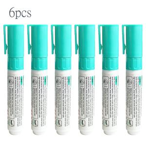 TEMU 2/6개 (개별/대량) 대용량 12ml 화이트 팁 열전지 종이 지우개 - 신용카드 영수증, 은행 명세서, 전화 요금, 배송 라벨용 보안 프라이버시 쉴드 - 열전지 종이 롤용 지우개 도구, 사무실 및 사용