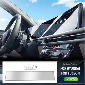 TEMU (1개) 현대 투싼 2025용 - 내비게이션 & 계기판 올인원 스크린 보호필름 (좌측 운전석), 유연한 필름 완벽 적합, HD 선명도 스크래치 방지 지문 방지, 기포 없는 쉬운 설치 | 선물