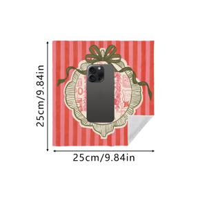 TEMU 1개, [자체 접착 매직 랩 천] 빈티지 크리스마스 트리 프린트 자체 접착 패브릭, 사계절 사용 가능한 초대형 탈출 방지 고양이 방지 랩 천, 재사용 가능, 세탁 가능한 내구성 고양이 침대 담요, 장난기 많은 고양이를 위한 그루밍 진정 랩, 점심 가방, 화장품 정리함, 여행용 수납 천, 카메라 렌즈 청소 천, 노트북 슬리브 보호 랩