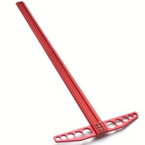 TEMU 1개 T800mm 정밀 목공용 스크라이버 T자 사각자 마킹 T자 눈금자 구멍 위치 표시 십자형 구멍 마킹 게이지