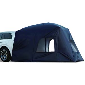 TEMU 세단, SUV, 야외 캠핑 및 피크닉에 적합한 범용 블랙 테일게이트 텐트