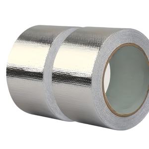 TEMU 다용도 유리 섬유 포일 테이프 2롤 (1.89인치 X 787.4인치), 단열, 밀봉, 목재, 플라스틱, 유리, 금속, 석재 표면의 방수, 예술, 공예, 포장, 배관에 적합 - 방화 및 고온 저항 테이프