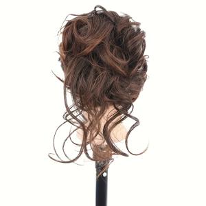 TEMU 1개 여성용 우아한 웨이브 헤어 클립 - 안전 클립이 있는 빠른 스타일링 플레이트, 천연 볼륨과 매끄러운 컬을 위한 프로틴 파이버 헤어피스, 일상 및 특별한 날에 적합, 일본식과 한국식 디자인, 모든 피부톤에 적합