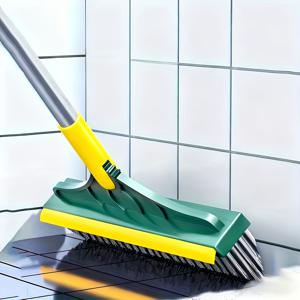 TEMU 가정 청소 필수템: 3-in-1 분리 및 확장형 청소 브러시 (단단한 바닥 및 타일용), 120° 회전이 가능한 다기능 유연한 디자인 특징. 욕실, 주방에서 휴대용 수동 세척에 이상적입니다.