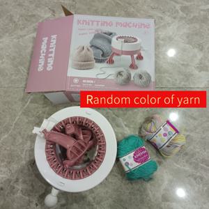 TEMU 원형 뜨개질 기계, 22바늘 뜨개질 기계, 회전식 더블 뜨개질 보드, DIY 성인용 공예, 쉬운 뜨개질