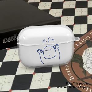 TEMU 패셔너블, , 클래식, 귀여운 패턴 헤드폰 보호 케이스 (이어폰 미포함), (공장 도매 가격) - 3, 4, Pro, Pro 2, Pro 3 경량 보호 케이스에 적합, 고급 품질 귀엽고 스타일리시한 보관 상자