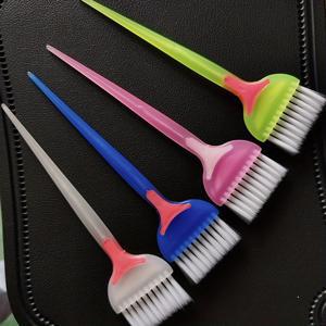 TEMU 4개 세트, 부드러운 강모 염색 브러쉬 (헤어 살롱용), 염색 및 염색 도구, 플라스틱 헤어 염색 브러쉬