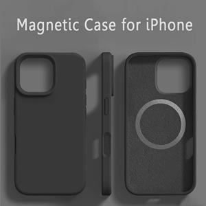 TEMU 폰 케이스: 오리지널 마그네틱 폰 케이스, 아이폰 16 15 14 플러스 13 12 프로 맥스 11 /딥/딥 퍼플/딥 그린/베이지/블랙/옐로우 호환, 무선 충전 지원, 크리스마스 선물로 완벽