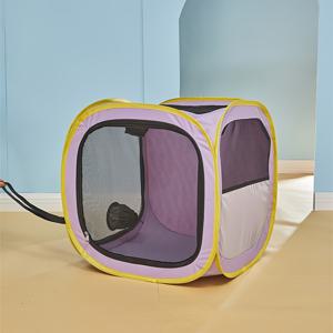 TEMU 1개 언스킨 - 통풍망이 있는 문형 펫 헤어 드라이어 캐비닛 & 욕조 - 휴대용 강아지 그루밍 드라이어 박스, 목욕, 건조 및 빗질용, 고양이와 강아지에 적합