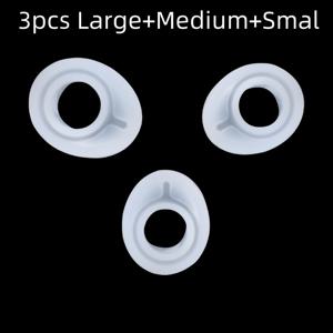 TEMU 레진 캐스팅을 위한 불균일한 컷 표면의 간편한 링 실리콘 몰드를 사용하여 3가지 다양한 크기의 스포이드 몰드를 제작하세요.