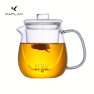 TEMU 뚜껑 있는 두꺼운 유리 찻주전자, 3개 컵 세트, 투명 여과수주전자, 꽃무늬 찻주전자, 공차 세트, 가족용 찻잔, 할로윈, 크리스마스, 추수감사절을 위한 완벽한 선물