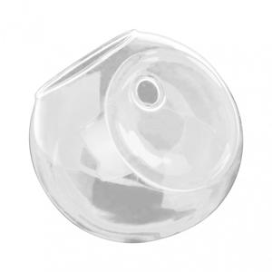 TEMU 자동 급수 수경 유리 화분 벽걸이 플랜터 & 수조 - 물고기와 식물을 위한 이중 목적 수직 공간 절약 시스템, 유리 뿌리 디스플레이, 가정/사무실용 낙하형 걸이 화분 (허브, 수생 식물 재배)