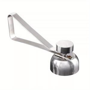 TEMU 1개 [주방 선물] 스테인리스 스틸 계란 껍질 분리기 - 가정/상업용 전문가 계란 껍질 오프너, 어버이날/크리스마스/새해 선물로 이상적 (정밀 구멍 & 충격 방지)