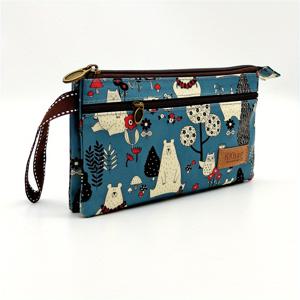 TEMU 여성용 경량 핸드백 대용량 지갑 패션 저녁 핸드백 지퍼 핸드백 쇼핑 슈퍼마켓 소형 가방 여행 일상 소형 가방 고양이 & 개 만화 프린트 핸드백 대형 화면 폰 가방 동전 지갑 카드 홀더