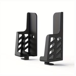 TEMU 조절 가능한 각도 듀얼 슬롯 휴대폰 스탠드 태블릿 컴퓨터 휴대폰 벽걸이 브래킷, 휴대폰 태블릿 아이패드/Kindle E-리더기에 적합, 범용 태블릿 벽걸이 브래킷, 접착제 또는 나사로 고정 가능, 침대 옆 휴대폰 충전 벽걸이 브래킷