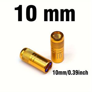 TEMU 2개 낚싯대 네트 커넥터 개조 네트 로드 헤드 연결 액세서리 너트 8mm 내경 12mm/10mm