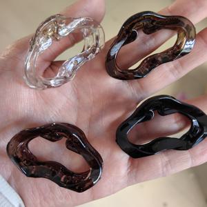 TEMU 4개 세트 다용도 작은 구름 발톱 헤어 클립, 다양한 색상 - 슬림한 스타일 반올림 헤어 스타일 액세서리, 튼튼한 플라스틱과 디테일로 손쉬운 앞머리 & 헤어 스타일링, 앞머리 관리|세련된 헤어 서포트|우아한 헤어 액세서리, 헤어 액세서리