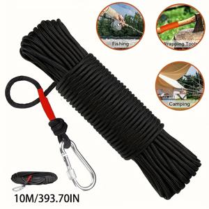 TEMU 야외 보트 로프, 두께 4mm, 낚시용 로프