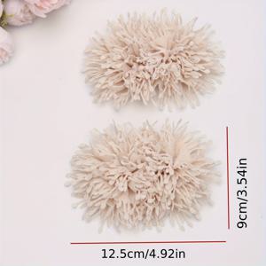 TEMU 2개 세트 분리형 DIY 신발 액세서리, 살구색 조합 꽃무늬, 핑크, 화이트, 살구색의 세련되고 우아한 신발 장식. 하이힐, 샌들, 슬리퍼, 플랫슈즈용. 신부, 웨딩, 데이트, 연회, 해변, 여행, 휴가용 여성 신발 장식