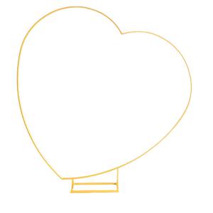 TEMU 골든 하트 웨딩 아치 - 튼튼한 철제 프레임과 우아한 하트 모양, 조립 불필요, 신부 & 신랑을 위한 결혼식 장식, 생일, 기념일, 파티 배경 - 로맨틱 포토 부스 데코, 웨딩 선물, 매끄러운 마감, 내구성 있는 금속, 이벤트 플래너용 장식 액자