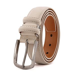 TEMU 남성 캐주얼 핀 버클 벨트 - 조절 가능한 길이와 편안한 착용감, 청바지, 캐주얼 팬츠 또는 정장 팬츠와 매치하기 적합, 친구와 가족을 위한 선물로 사용 가능