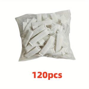 TEMU 일회용 진공청소기 필터백 120개/세트 - 신축성 있는 입구, 먼지, 애완동물 털, 알레르기 유발 물질 포집 - 대부분의 가정용 진공청소기, 쓰레받기, 청소기에 적합 - 가정, 사무실, 카펫, 가구 커버 청소에 이상적, 유연한 메쉬 디자인, 고효율 여과