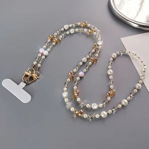 TEMU 세련되고 우아한 긴 크로스바디 휴대폰 끈, 휴대폰 케이스에 적합, 크로스바디 가방, 지갑 제작 장식 추가에 적합