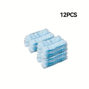 TEMU 스위퍼 더스터 리필용 호환 - PP 섬유 더스터 헤드가 포함된 일회용 청소 시트, 스위퍼 더스터 시스템과 호환 (스위퍼 또는 걸레 교체용 아님) - 집, 사무실, 침실 바닥, 벽, 천장용 - 간편한 원스텝