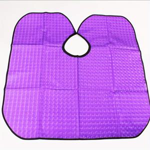 TEMU (1개) 고품질 보라색 헤어 염색 망토, 고품질, 머리 감정, 염색, 스타일링용으로 적합. 헤어 염색 도구 및 액세서리 포함. 성인, 미용실, 가정용으로 적합.