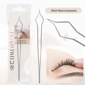 TEMU 프로페셔널 속눈썹 연장용 V-그루브 정밀 팁 트위저 - 격리 및 볼륨용. 내구성 강한 스테인리스 스틸 속눈썹 도구, 초보자 및 전문가용. 인체공학적 디자인으로 사용하기 쉬움. 뷰티 애호가를 위한 완벽한 크리스마스 & 발렌타인데이 선물