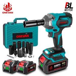 TEMU YOFIDRA 1000N.m/1200N.m 고토크 브러시리스 고출력 임팩 렌치 전동 충격 렌치 브러시리스 모터 ，무선 드릴 및 스크루드라이버 대용량 이온 배터리 다용도 전력 자동 도구 세트