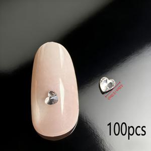 TEMU 미니 지르코니아 네일 드릴 주얼리 납작한 바닥 하트 모양, 물방울, 직사각형, 별, 사다리꼴 네일 추가 수제 크리스마스 선물, 새해 선물, 발렌타인데이 선물, 파티 용품