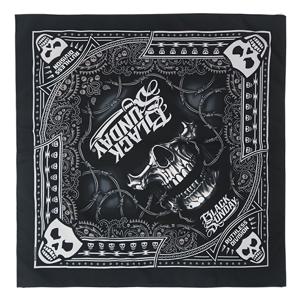 TEMU 다크 스컬 프린트 반다나 - 스트리트웨어 쿨 스타일 헤드스카프, 레트로 가시 패턴 장식용 스카프. 남녀공용 힙합 액세서리, 다기능 스카프. 고밀도 원단, 보풀 방지. 힙합, & 데일리용으로 이상적