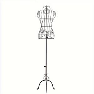 TEMU 철제 삼각대 스탠드가 있는 전신 여성 마네킹
