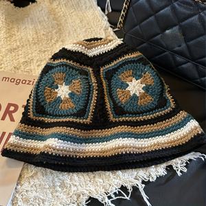 TEMU 1개 버킷햇, 피셔맨햇, 귀보온 여성용, 가을/겨울, 일본 스타일, 니치 패션, 다용도, 큰 머리둘레, 얼굴 슬림, 아웃도어 착용