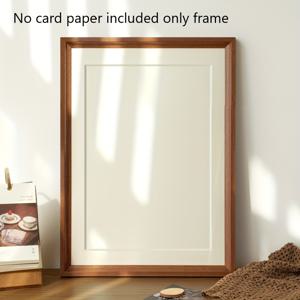 TEMU 20.3X25.4cm/8X10인치 이미지 및 포스터에 적합한 클래식 나무 장식 액자, 투명 아크릴 패널이 있는 견고한 나무 프레임 특징, 홈 데코 아트 포스터 액자로 완벽