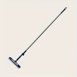 TEMU 다기능 창문 청소 도구! 스타일리시한 디자인, 유연한 작동을 위한 조절 가능한 범용 로드, 고층 건물의 창문 청소에 좋은 도우미! 효율적인 청소, 주유소, 창문, 샤워실에 적합