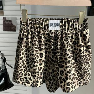 TEMU 여성 Y2K 스타일 프린트 캐주얼 반바지 - 탄성 있는 허리 밴드, 하이 라이즈, 루즈핏 포켓 디자인, 신축성 있는 소재 사용