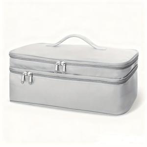 TEMU 다이슨용 고데기 및 헤어드라이어 수납 가방, 휴대용 스트레이트너 정리함, 심플하고 스타일리시한 칸막이 수납함