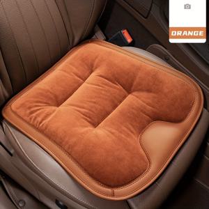 TEMU 겨울용 플러시 카시트 쿠션, 플란넬 카시트 커버, 두꺼운 보온 카시트 패드, 자동차 내부 액세서리