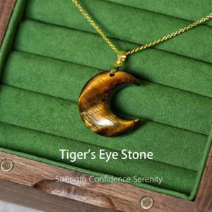 TEMU 타이거 아이가 특징인 펜던트 목걸이. 힘, 자신감, 평온함을 상징합니다. 공식 행사, 소셜 모임, 축하 행사 및 일상적인 사용에 이상적입니다. 이 타이거 아이 목걸이는 아름답고 세련된 선물로 적합합니다.